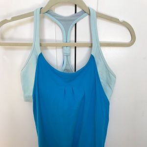 LuluLemon built in sports bra tank size 12
